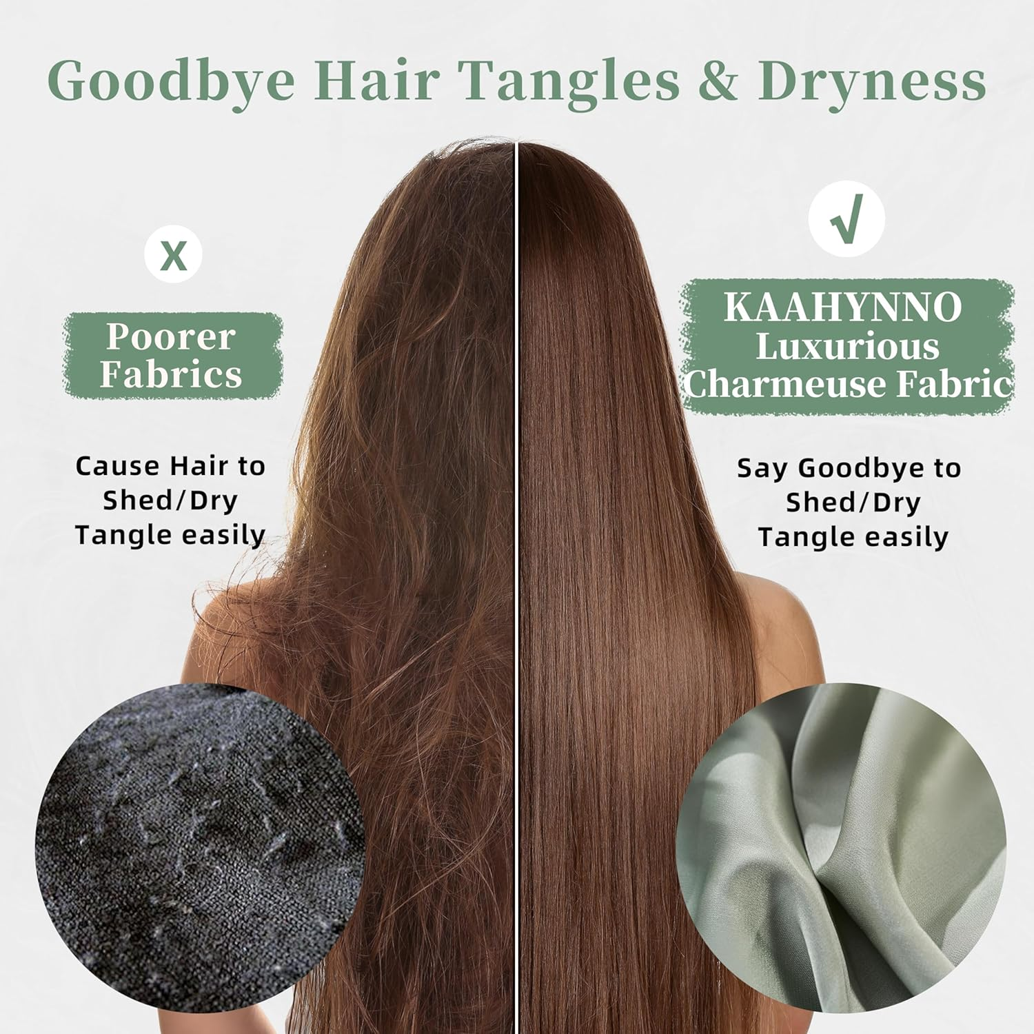 Silk Satin Sleeping Bonnet for Women: Men Adjustable Curly Hair Braid Wrap Night Cap Tie Elastic Drawstring Band image number 5