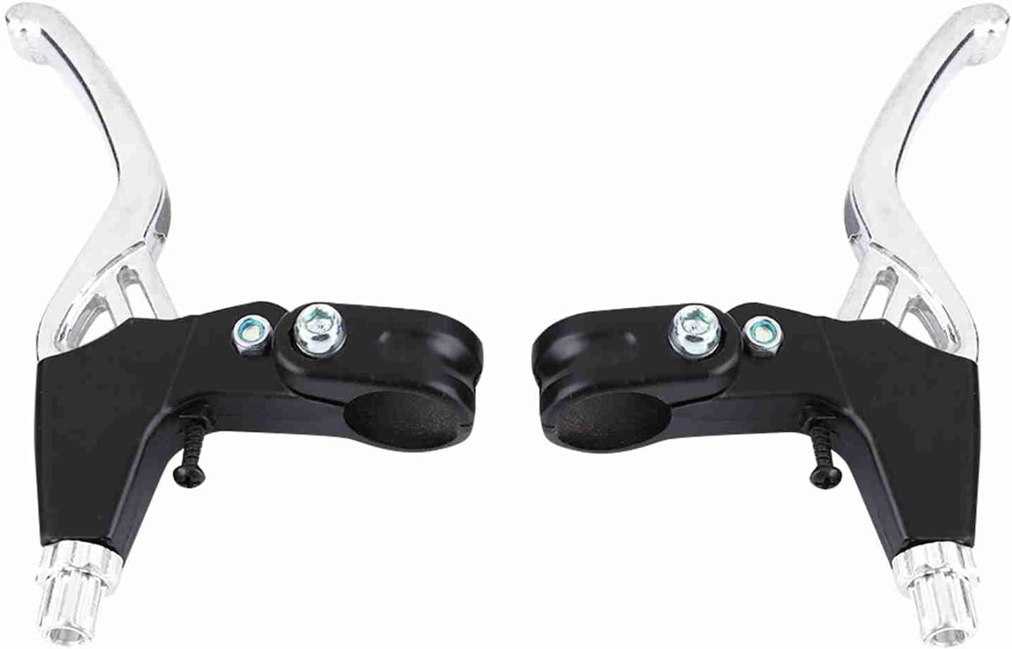 1 Pair Aluminium Alloy Bicycle Brake Levers Mountain Bike Brake Handles with 4 Colors for MTB Folding Bike Cycling Accessories - 03 image number 3