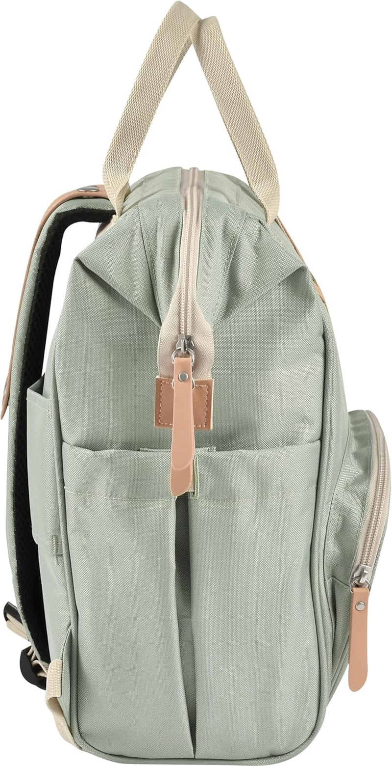 Beaba Wellington Nappy Bag Backpack, Sage Green image number 4