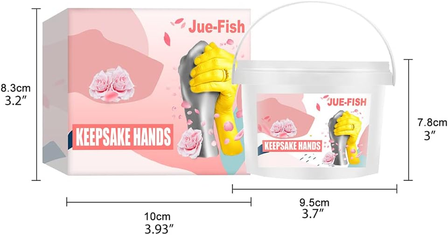 DIY Hand Mold Kit 3D Hand Casting Kit Family Create Unique Statue Couples Wedding Anniversary image number 6