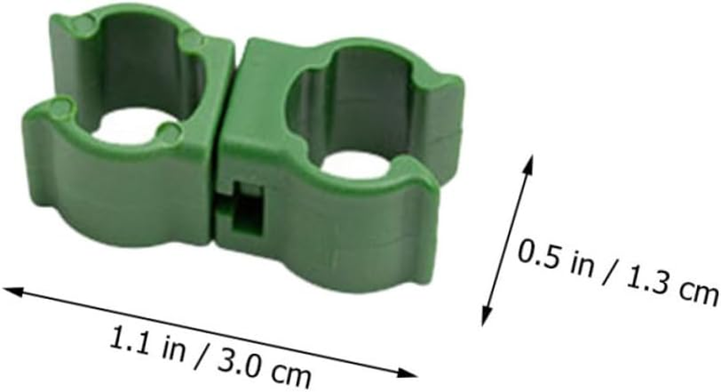 MOBUTOFU 50Pcs Sturdy Gardening Stand Accessories Clips Flower Rattan Buckle for Garden Vine Climber image number 5