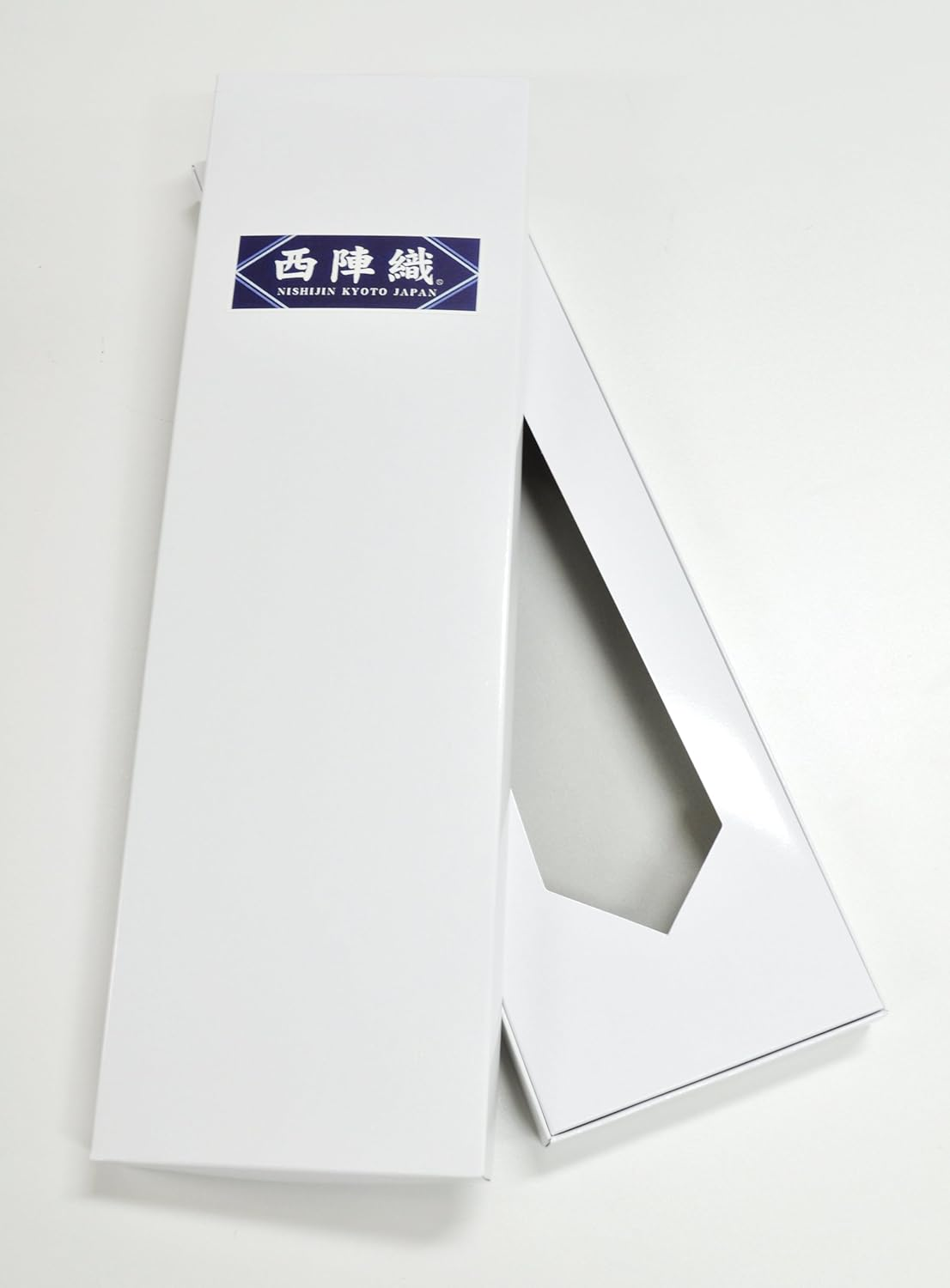 NISHIJINORI NJ11-12 Nishijin Woven Necktie, Regular Tie, Patterned, Dark Navy, 日本 Mens-(Free サイズ) image number 3