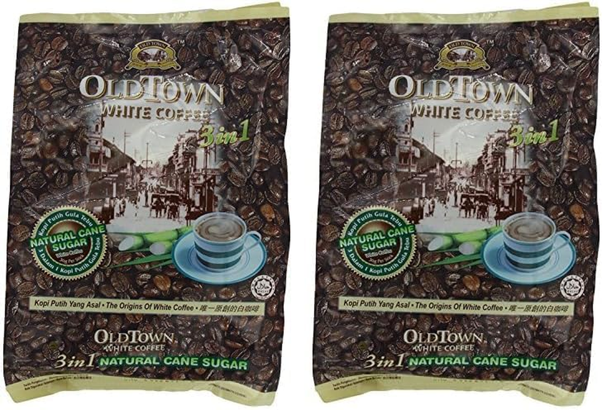 Oldtown 3 in 1 Cane Sugar White Coffee, 540 G image number 1