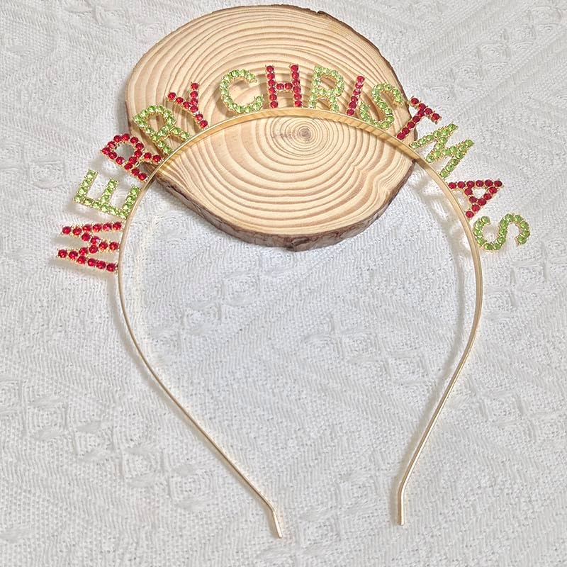 Christmas Costumes Hair Accessories for Women Girls Christmas Headband Xmas Gift Headbands for Sister Deer Antlers Crown Christmas Ornaments Hair Reindeer Antler Hoops Snowflake Headpiece