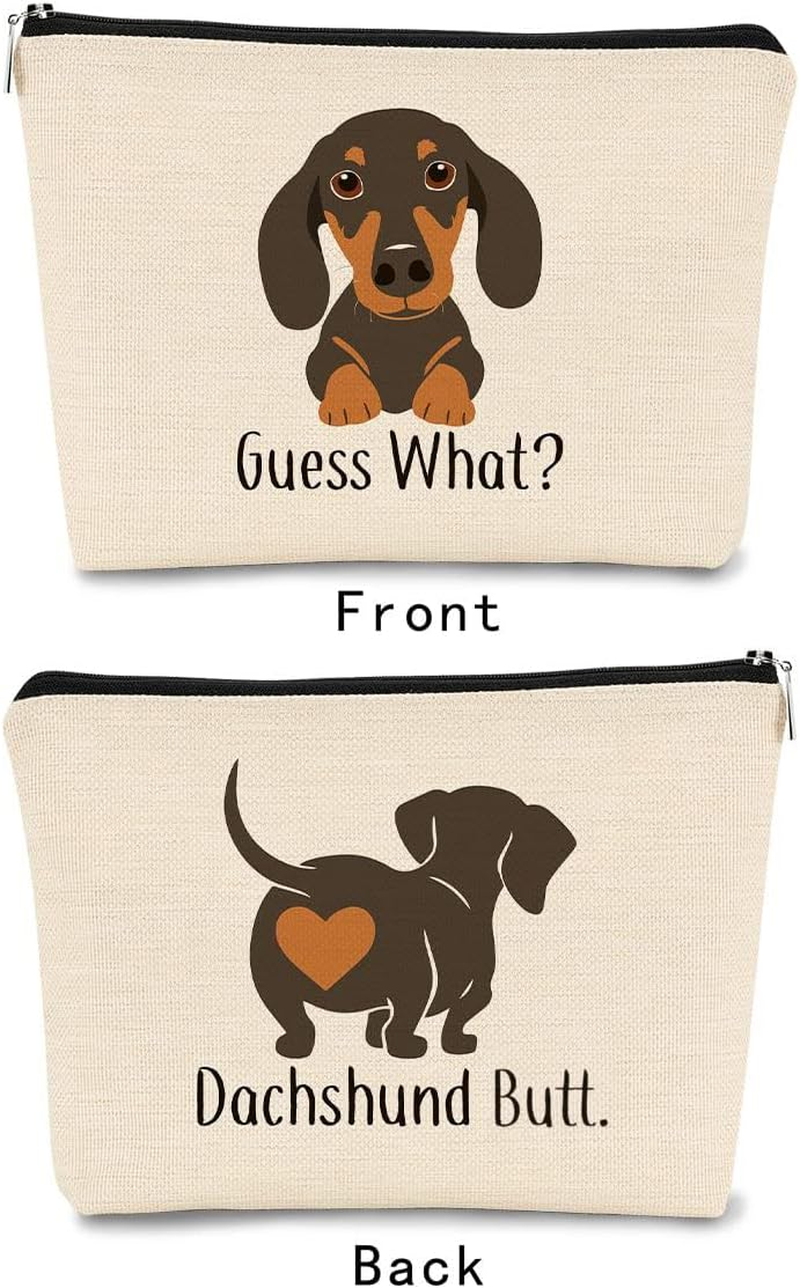 BARPER Dachshund Makeup Bag, Corgi Bag, Dog Lover Gifts for Women, Mom Gift Ideas, Animal Lover Gift, Weiner Dog - Dog 11 image number 4