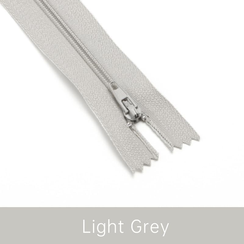 20PCS 8Inch Closed End Nylon Coil Zippers Resin Zipper Sewing Zippers Tailor Sewer DIY Craft Sewing 20CM image number 5