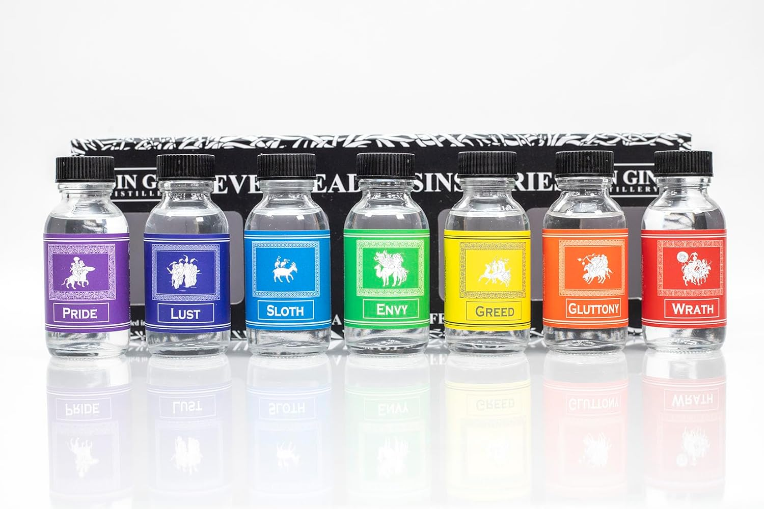 Sin Gin 7 Deadly Sins - 7X50Ml Gin Gift Pack image number 3