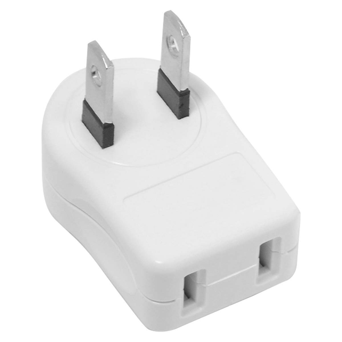 Cablecc NEMA 1-15P USA Outlet Saver Power Extension Adapter 2-Prong 2 Outlets 90 Degree up down Angled&hellip; image number 4
