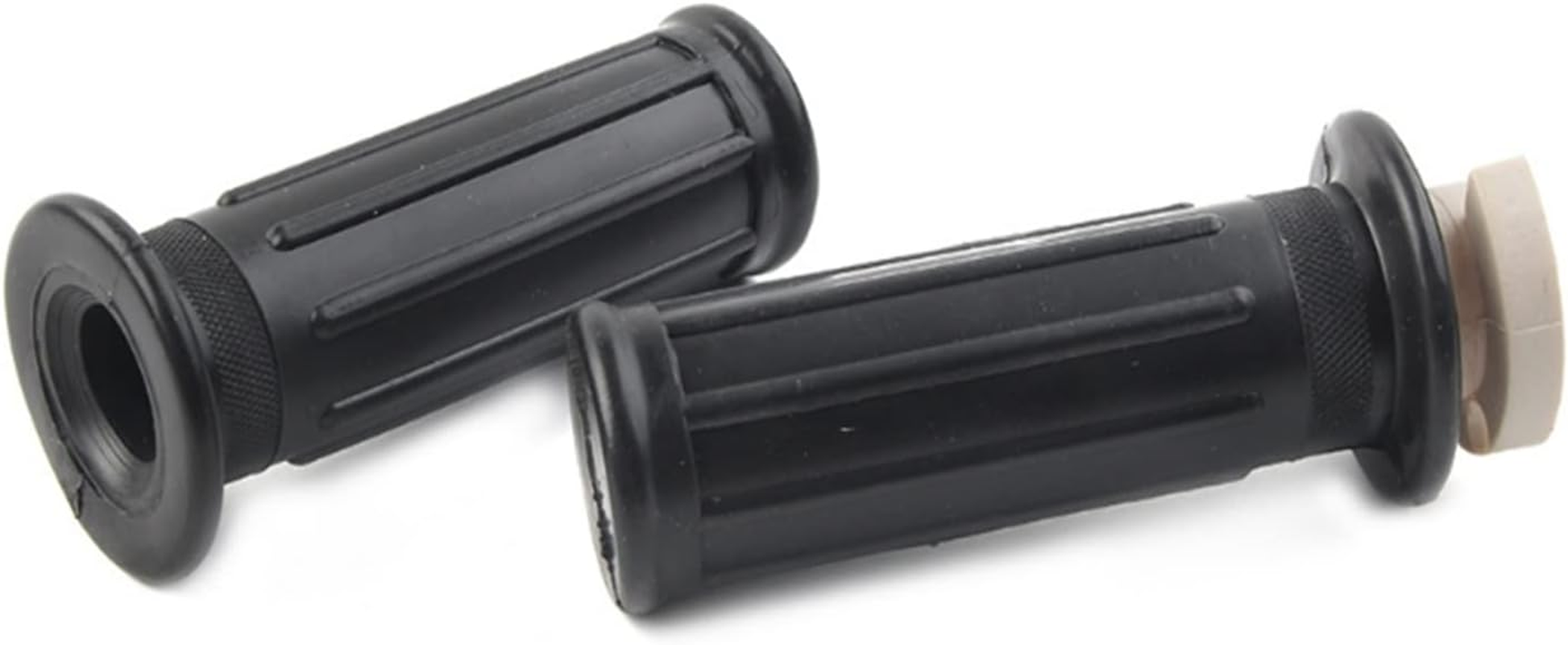 Jfqm ​1Pair Motorbike Twist Throttle Hand Grips Tube Fit for Yamaha PW50 PY50 Peewee50 Pit Dirt Bike image number 1