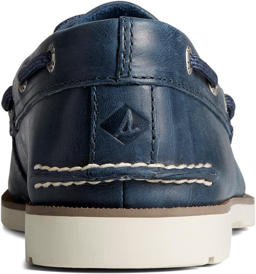 Sperry Mens Leeward 2-Eye Cascade Boat Casual Shoes - Blue image number 2