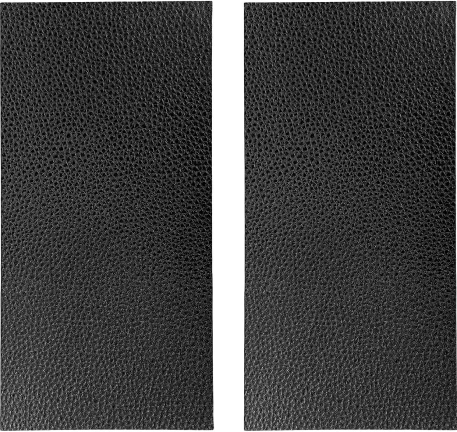 Suytvenxau 2Pcs 30X20Cm Black Leather Repair Patch, Self-Adhesive PU Leather Repair Patch for Couch, Sofa, Chair, Car Seats, Jackets, and Handbags image number 4