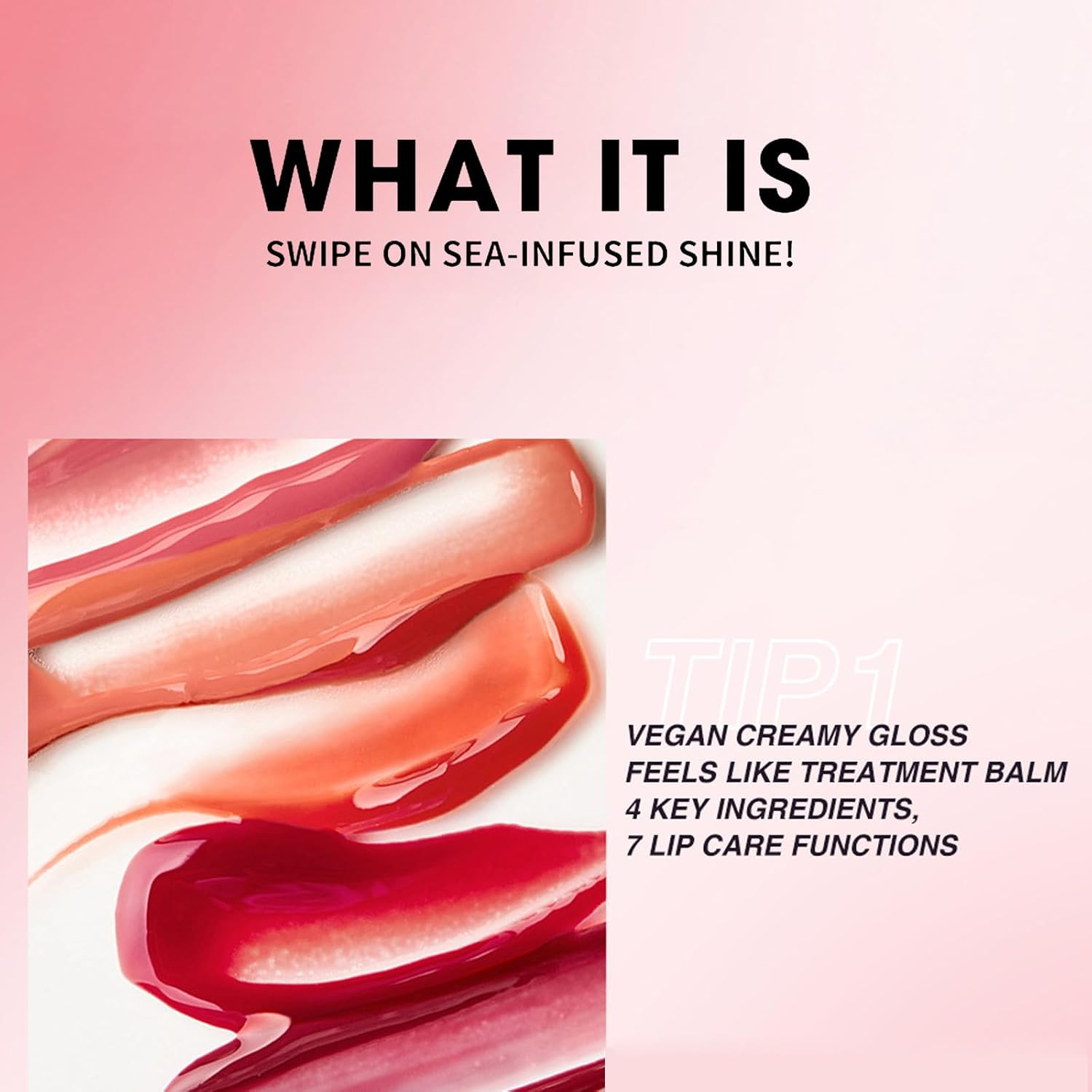 12 Pcs Lip Gloss Makeup Set, Shiny Smooth Soft Liquid Lip Stain, High Pigment Moisturizing Lip Tint, Lip Glaze Long Lasting Cosmetics Rich Varied Colors for Girls Women image number 6