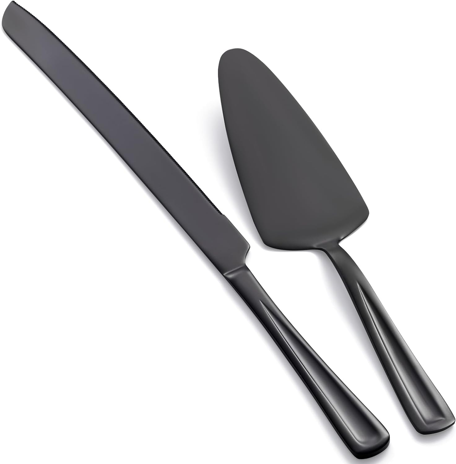 Gogeili Gold Cake Knife and Server Set, 33Cm Stainless Steel Cake Cutting Set, Pie Cutter Set for Wedding, Birthday, Parties, Anniversary