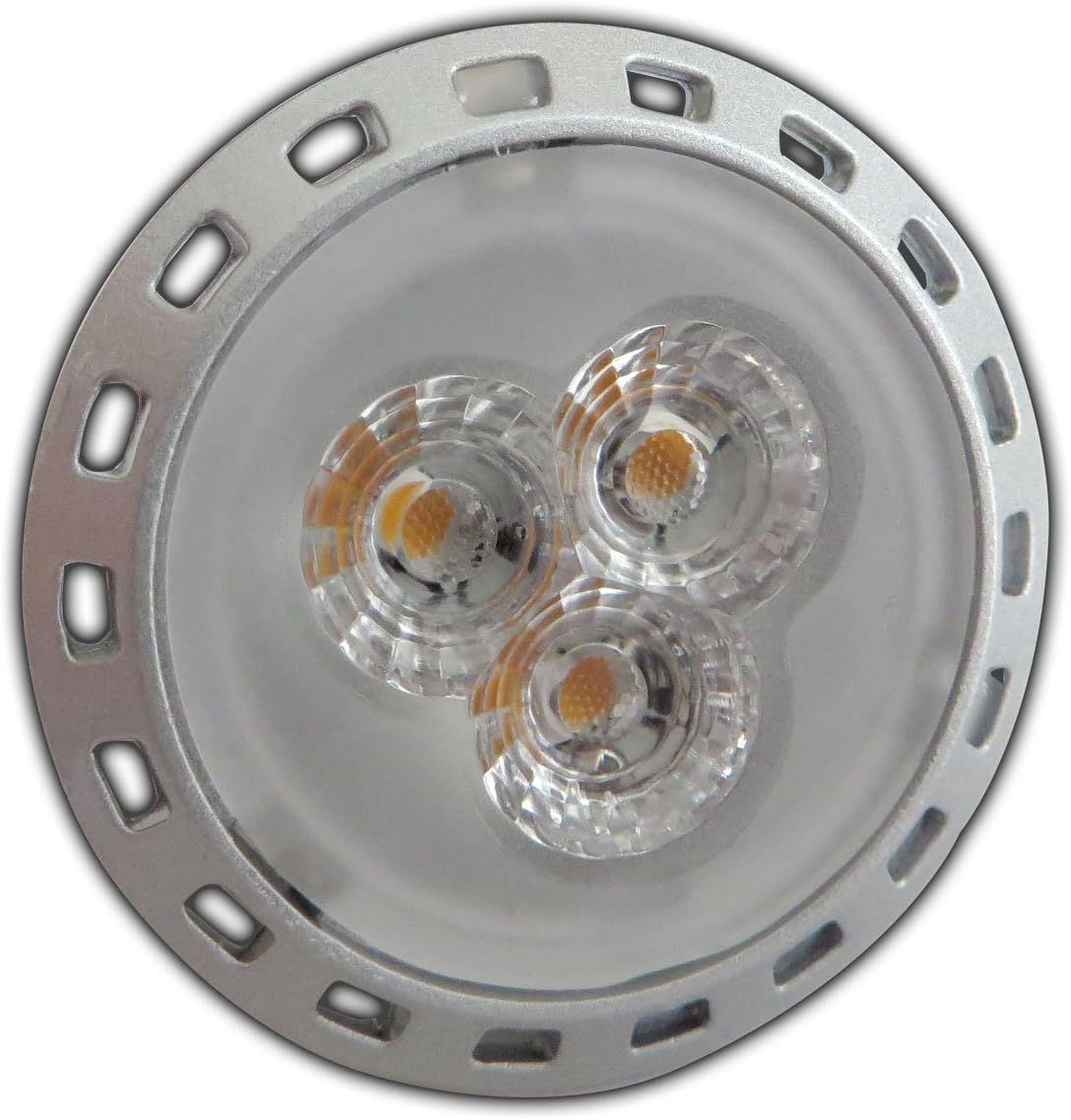 MR11 / GU4 LED 2.5 Watt 12 V AC/DC Warm White Spotlight 30&deg; Degree Energy Saving Lamp Spotlight 12 V AC Voltage Pack of 3