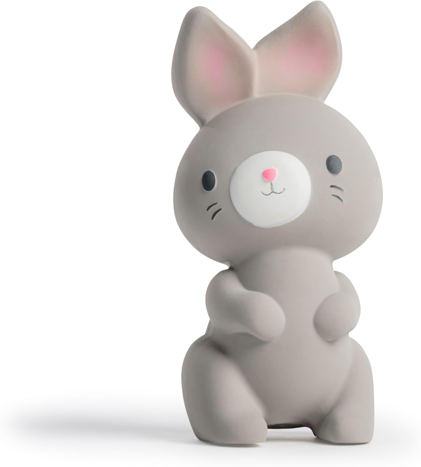 Ingenuity Sylvi Natural Rubber Teether 5.75" Toy, BPA Free, for Babies Ages 3+ Months, Multisensory image number 1