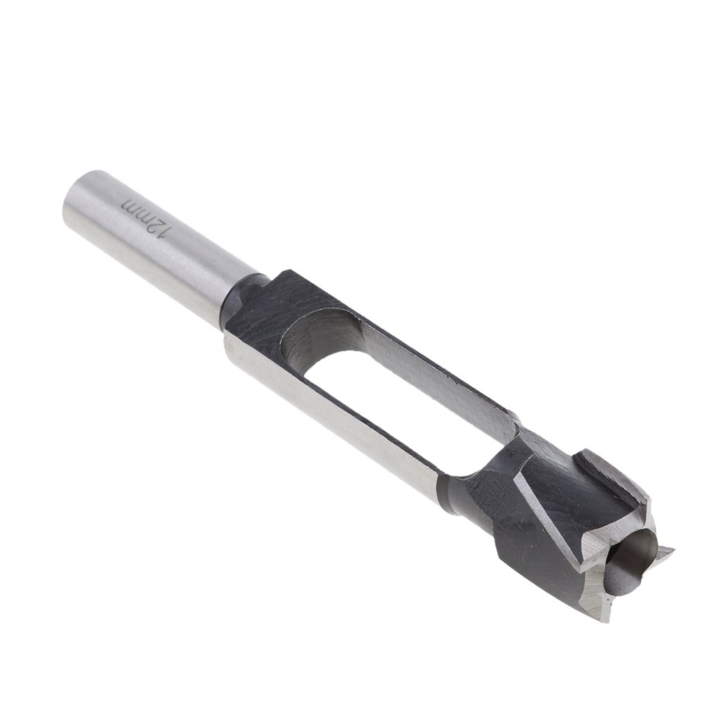 KESOTO Woodworking Carbon Steel Work Plug Cutter Cutting Power Tool Drill Bit Set 8Mm 10Mm 12Mm 15Mm 16Mm 20Mm 25Mm 30Mm 40Mm, 12Mm image number 2