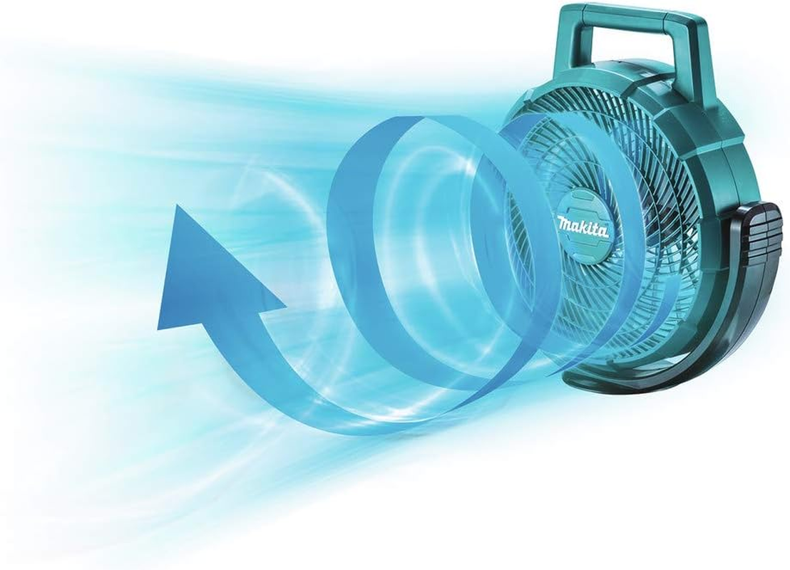 Makita Jobsite 18 V, 250 Mm Fan with Swing Neck image number 3