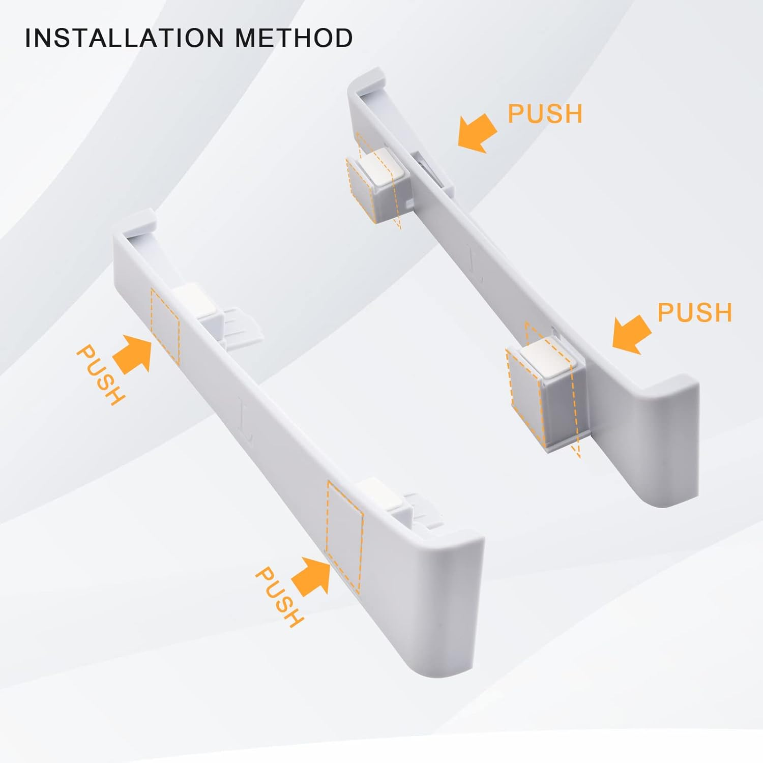 Horizontal Stand for PS5 Console, Compatible with PS5 Disc & Digital Edition, Anti-Slip Base, White image number 5