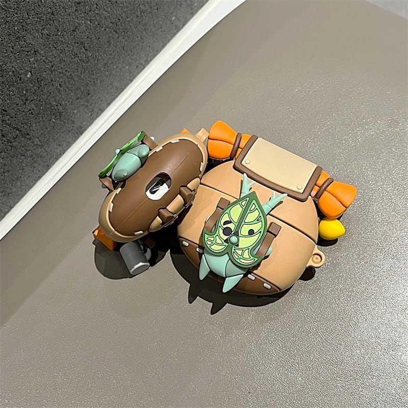 For Airpods Pro 3 Case Cover,3D Cute Anime Cartoon Yahaha Protective Silicone Skin Cover for Airpods Pro 3,With Keychain & Cleaner Kit image number 6