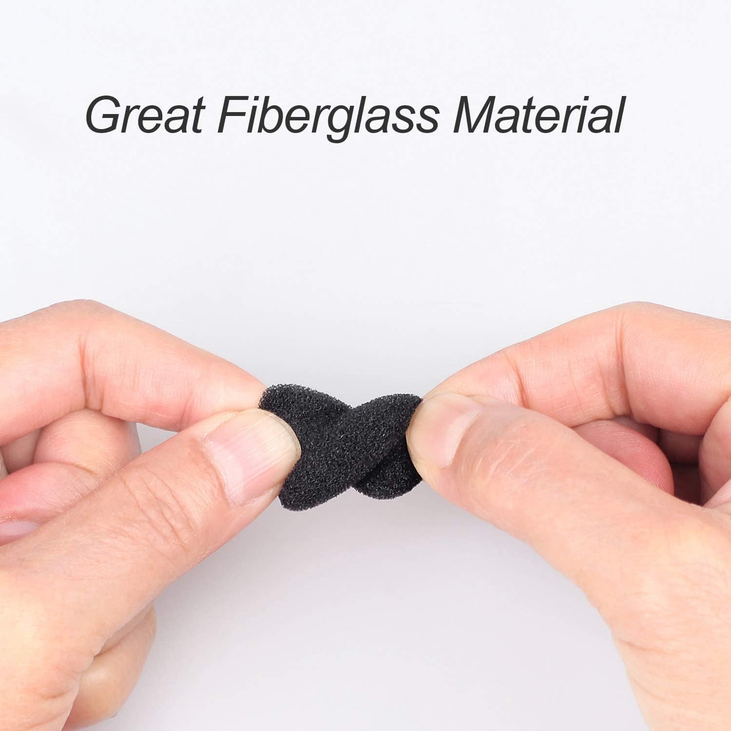 10 Pack Lapel Microphone Windscreen, Headset Windscreen, Mic Foam Covers Lavalier Microphone Windscreen for Variety of Headset Microphone, Tough Sponge Material, Noise Reduction, Black image number 6