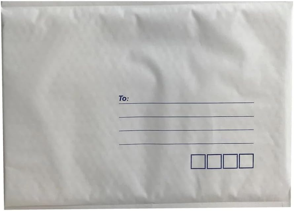 100X Tempest 215X280Mm Bubble Mailers No.2 White Padded Eco Mail Bags Envelopes image number 1