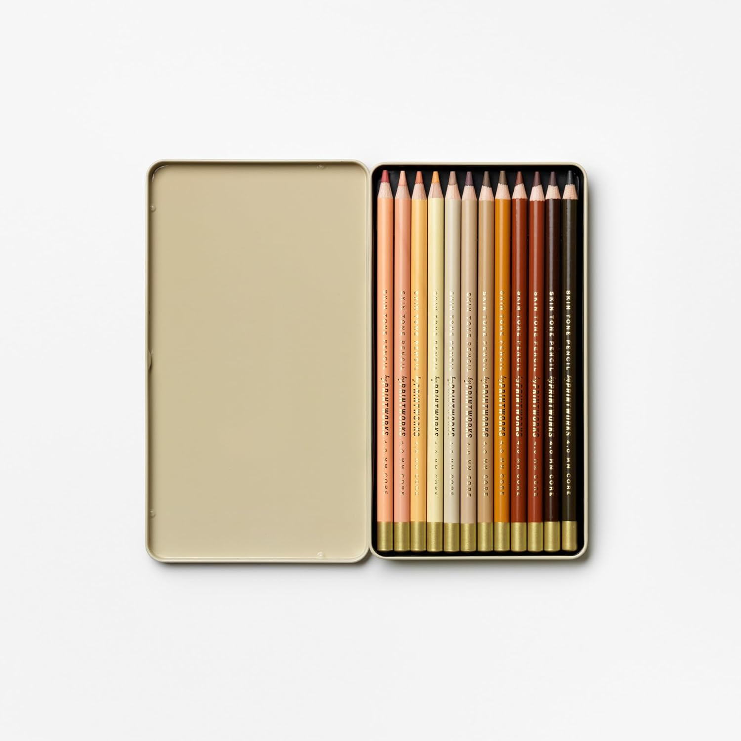 Printworks Colour Pencils, Skin Tone (Set of 12) image number 2