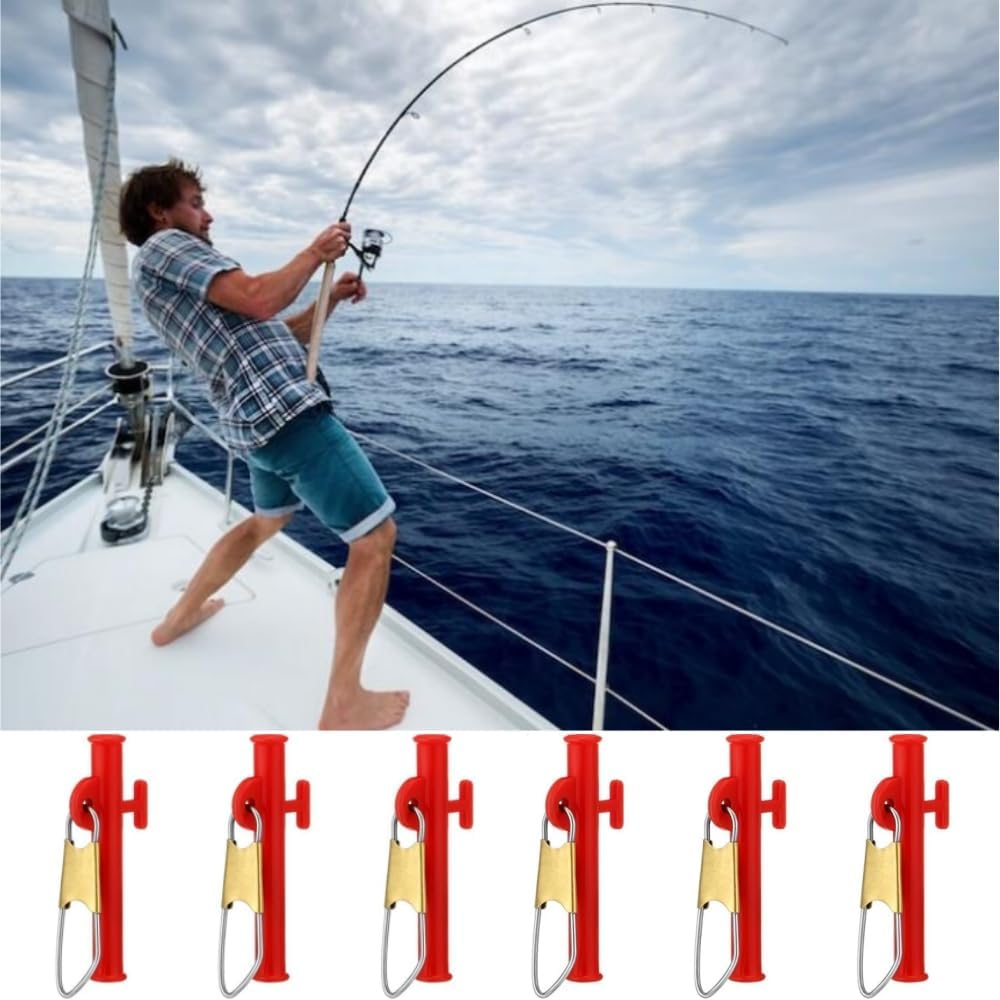 50 Pcs 1-1/2 Fishing Line Sinker Slides with Metal Snaps ABS Fishing Weight Sinkers Slider Clip,Outdoor Catfishing Tackle Equipment for Pier Fishing Boat Beach,Fishing Accessories image number 6