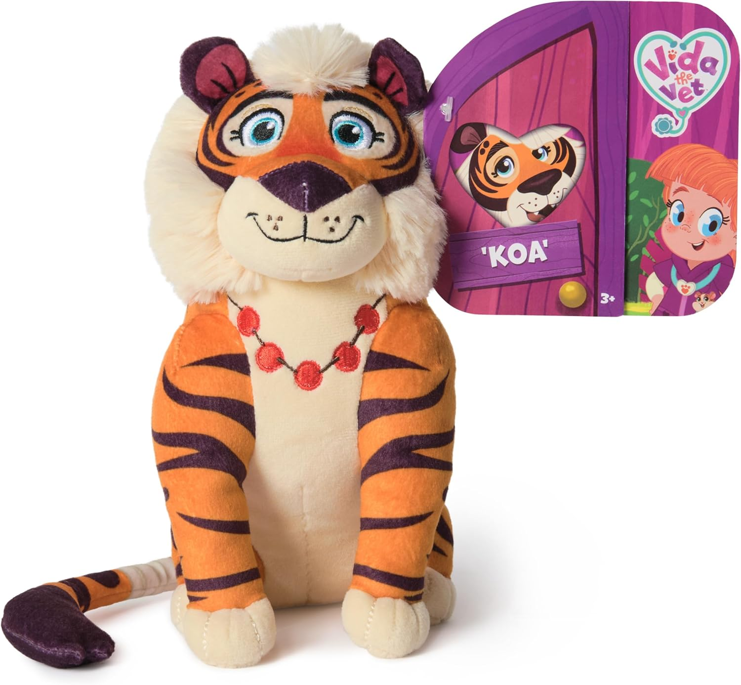 Vida the Vet, Koa Plush Toy, 7-Inch Tall Stuffed Animals with Super-Soft Fur, Kids Toys for Girls & Boys Ages 3 and Up image number 5