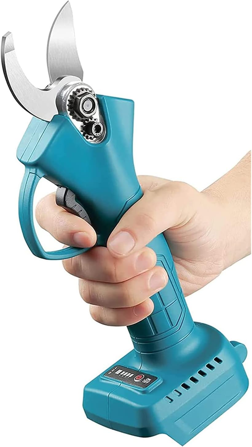 Electric Pruning Shears Power Pruner Battery Operated Clippers Cordless Electric Scissors for Makita 18V Battery Cutting Diameter 30 Mm Lightweight and Portable (Main Unit Only)
