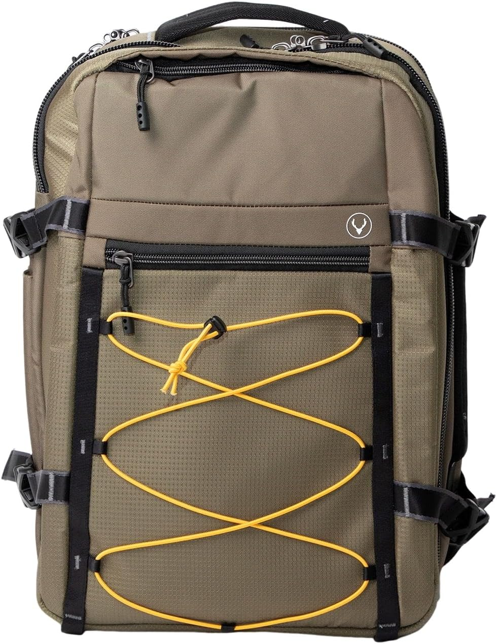 Antler 4705109082 Bamburgh Expandable Backpack Men'S KHAKI One Size, Khaki, Free Size image number 5