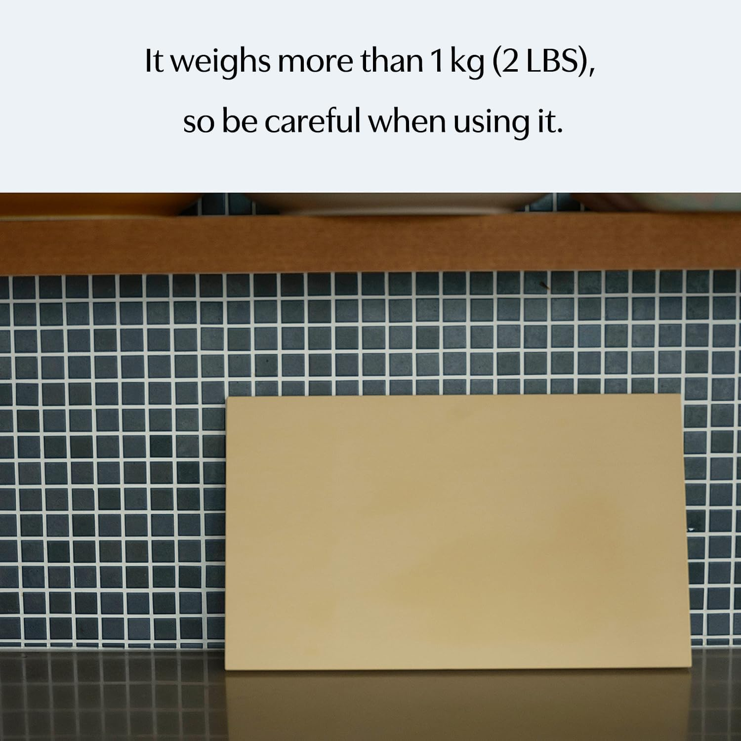 Asahi Cookin Cut Rubber Cutting Board, NE05704, Antibacterial, Home Use, Made in Japan, LL 16.5 X 9.8 X 0.5 Inches (42Cm X 25Cm X 1.3Cm) image number 5