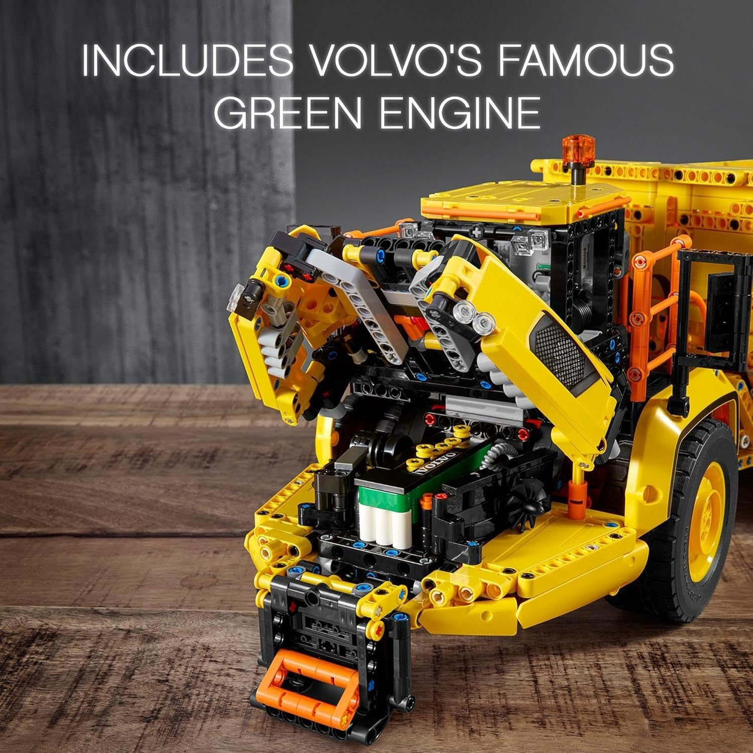 Technic 6X6 Volvo Articulated Hauler 42114 Building Kit, Volvo Truck Toy Model;Construction Vehicle Playsets image number 3