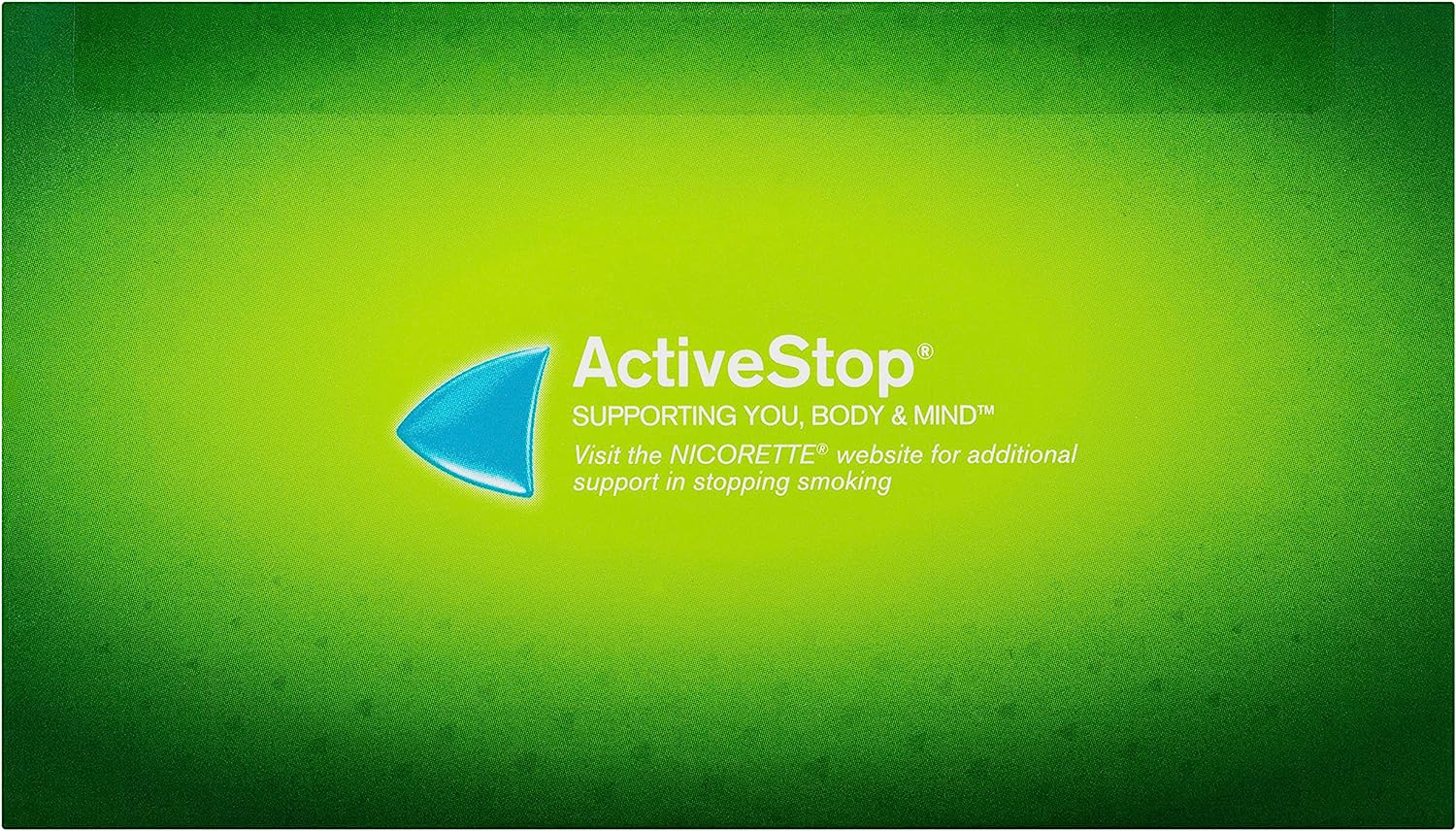 Nicorette Quit Smoking Regular Strength Nicotine Gum Icy Mint 150 Pack image number 4