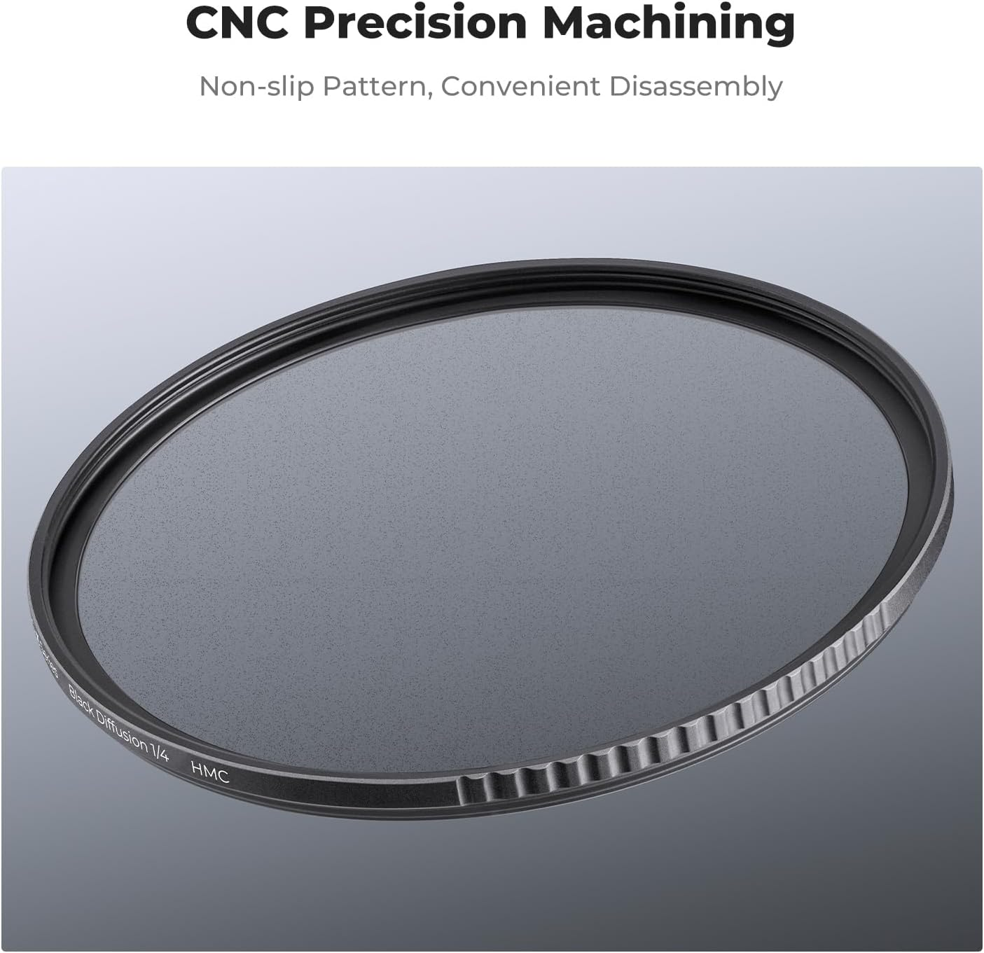 K&F CONCEPT 3 Pcs Filter Kit - UV Filter + Black Mist 1/4 + 42-49Mm Adapter Ring Set for Ricoh GR Iiix GR Iiix HDF GR3X HDF GR III GR III HDF GR3 HDF & GR II GR2 image number 2