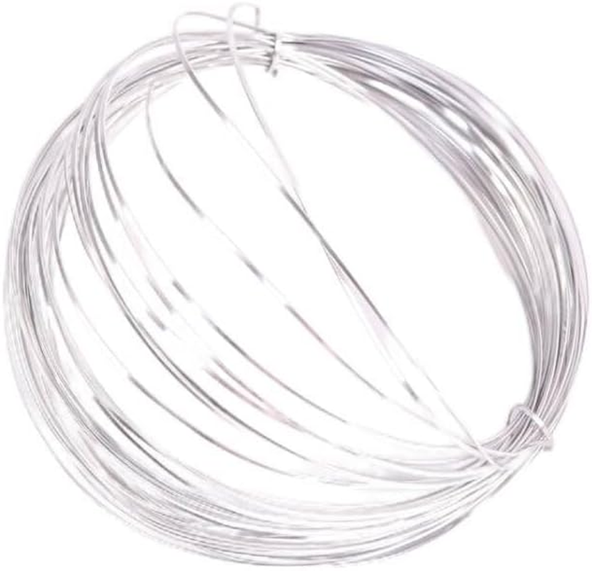 HIGHROCK 10M Aluminum Craft Wire, 0.5Mm*1Mm Sheet Wire，Bendable Aluminum Flat Wire for Crafting Soft DIY Metal Craft Art (Gold)