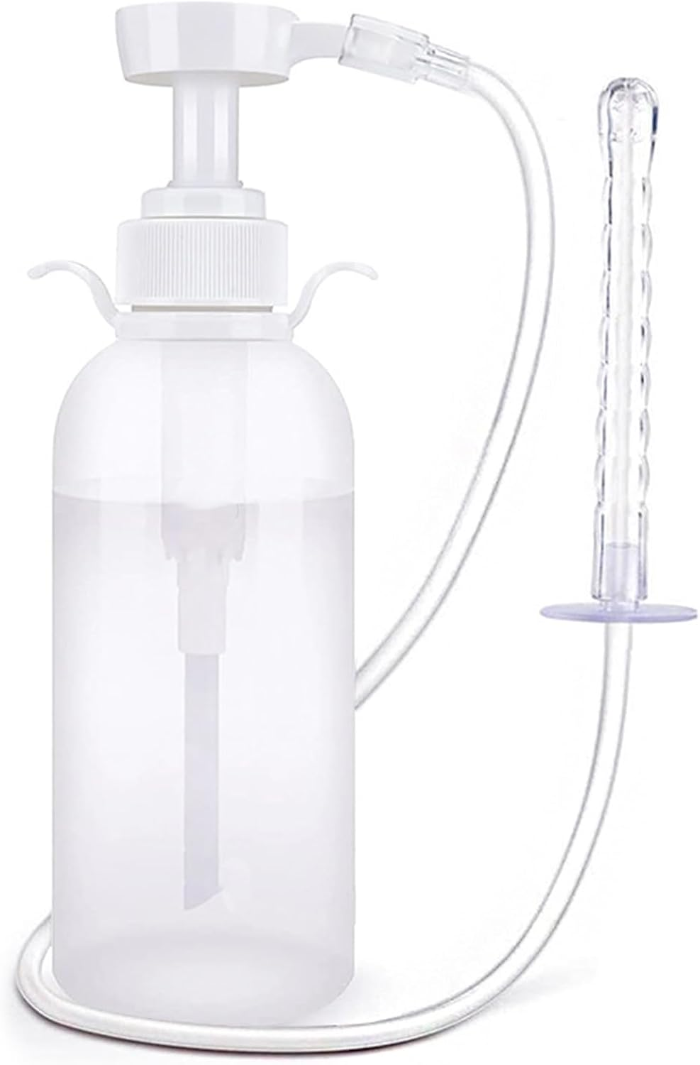 600Ml Enema Bulb Kit &ndash; Medical-Grade Anal Douche & Vaginal Cleansing System,Reusable Enema Kit With1 Nozzle Tips for Colon Cleansing, Detox & Hygiene,Portable Douche for Men & Women (600ML) image number 5