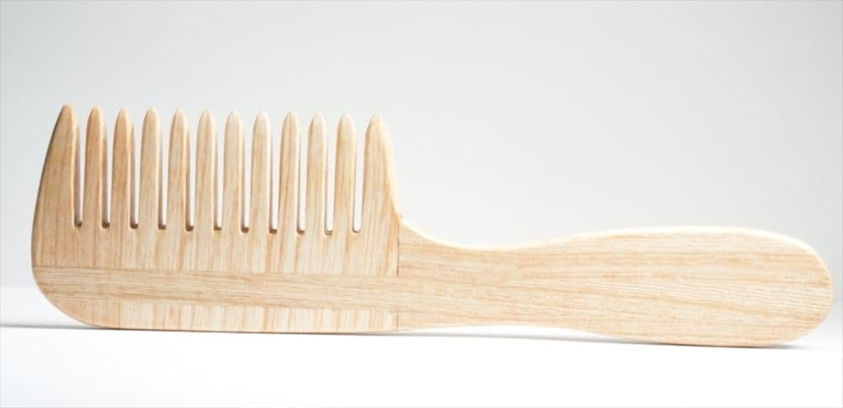 Wooden Comb Handel Comb Hair Comb Natural image number 2