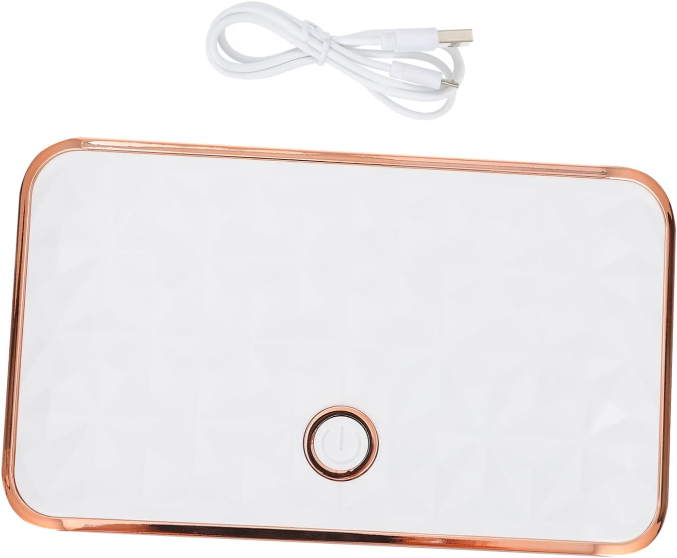 LED Nail Lamp Nail Dryer USB Powered Fast Curing Manicure Lamp with Faceted Edge Design for Home and Salon Use image number 6