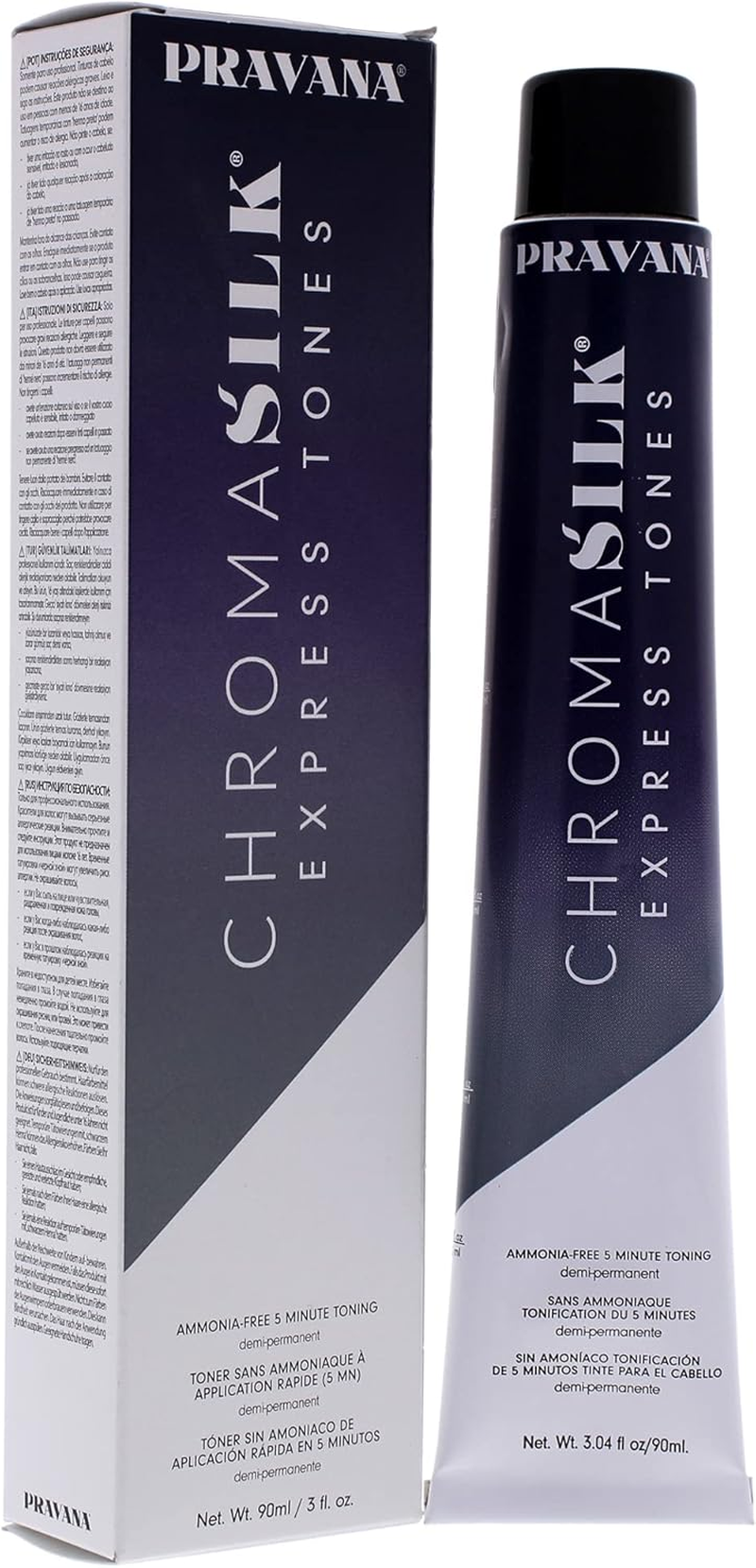 Pravana Chromasilk Express Toner Hair Color 90 Ml, Beige image number 2