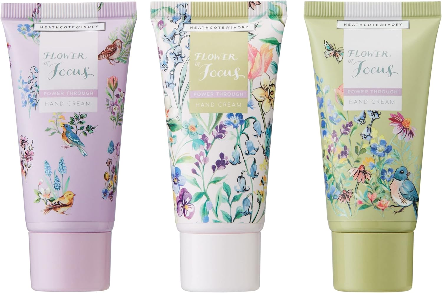 HEATHCOTE & IVORY FLOWER of FOCUS HAND CREAM TRIO (3 X 30ML) image number 2