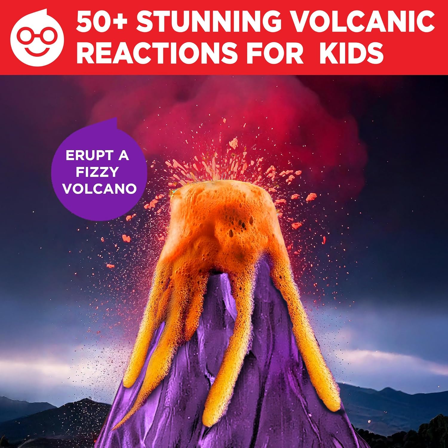 Doctor Jupiter Volcano Science Kit for Kids Ages 6-8-10-12-14| Easter, Birthday Gift Ideas for 7,8,9,10,11,12,13,14 Year Old Boys & Girls| STEM Learning & Educational Toys with 50+ Experiments image number 4