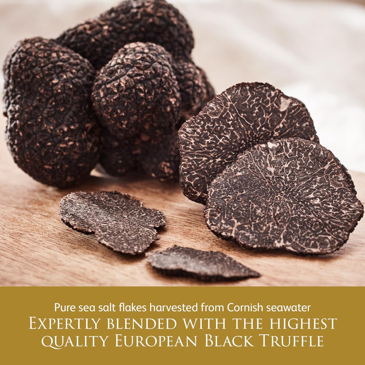 Trufflehunter - Flaked Black Truffle Cornish Sea Salt - Sea Salt Seasoning - 140G image number 6