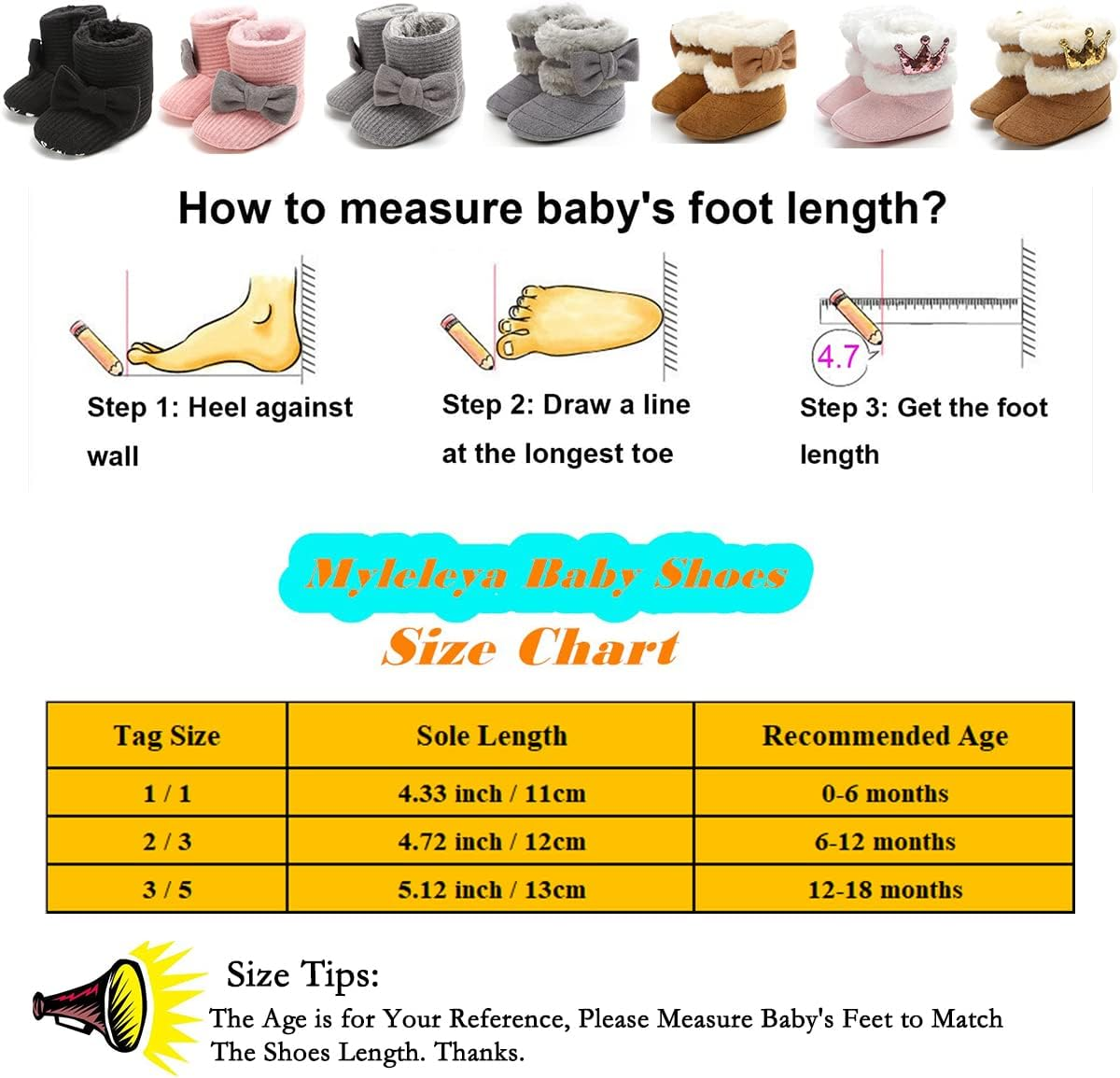 Baby Girl Boots Cozy Fleece Booties Winter Baby Girl Wedding Dress Shoes Soft Warm Newborn Crib Shoes