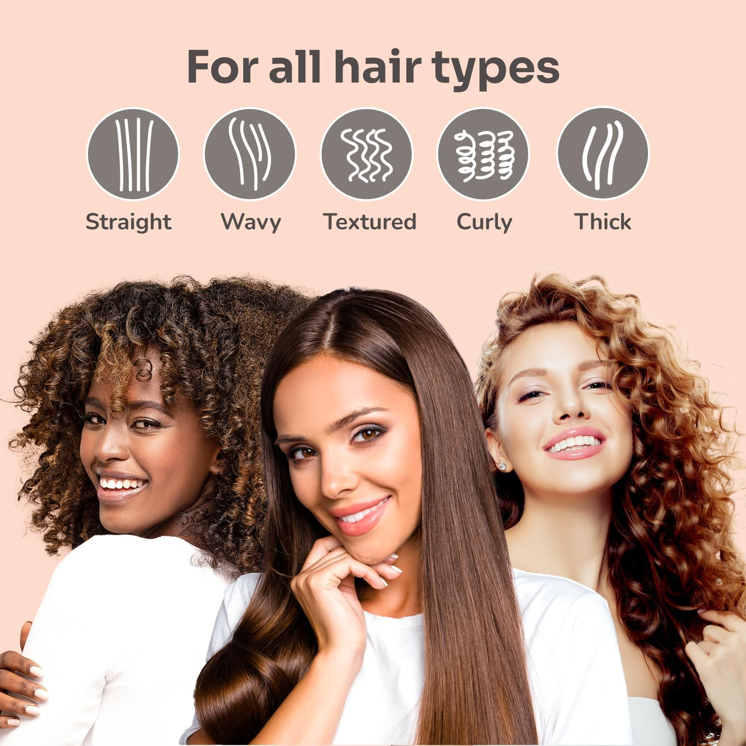 Wet Brush Go Green Speed Dry Hair Brush, Pink - Vented Design & Ultra Soft Heatflex Bristles - Ergonomic Handle Manages Tangle & Uncontrollable Hair - Pain-Free Hair Accessories image number 5