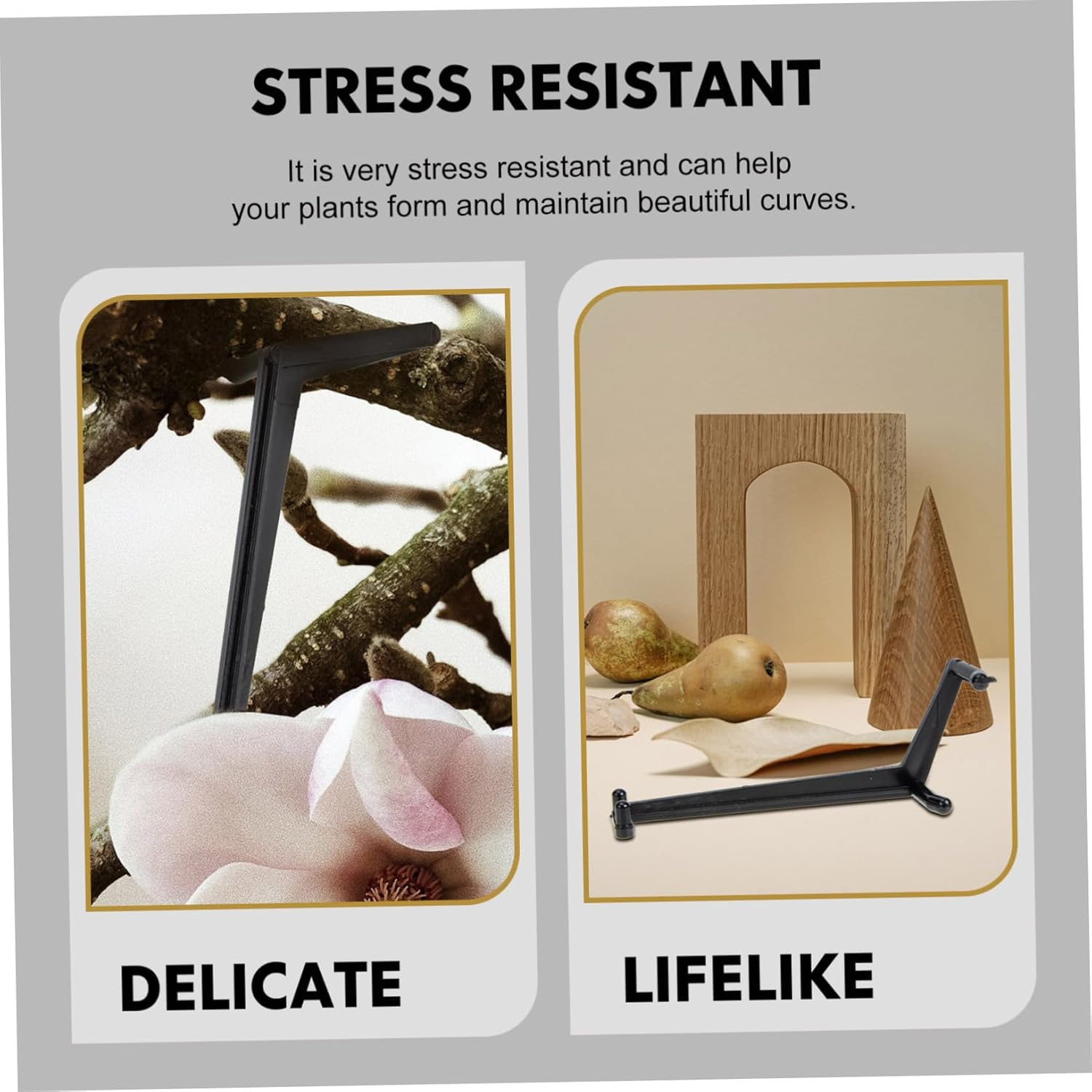 INOOMP 100Pcs Gardening Tool Plant Branches Clips Bending Clamps Fixing Tools for Fruit Trees Indoor Outdoor image number 2