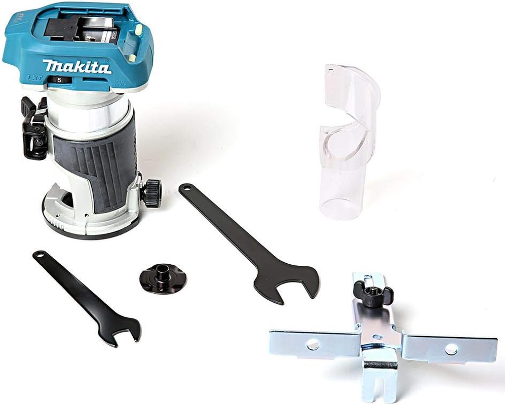 Makita DRT50ZX4 18V Li-Ion LXT Brushless Router Trimmer - Batteries and Charger Not Included image number 1