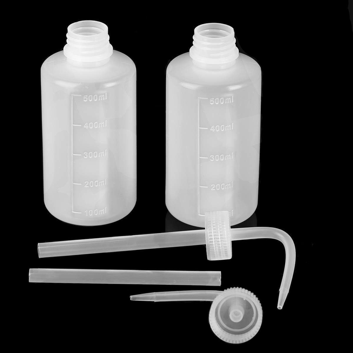 2PCS Squeeze Washing Bottle Succulent Watering Bottle 500Ml Water Squirt Irrigation Squeeze Sprinkling Can Plastic Wash Plant
