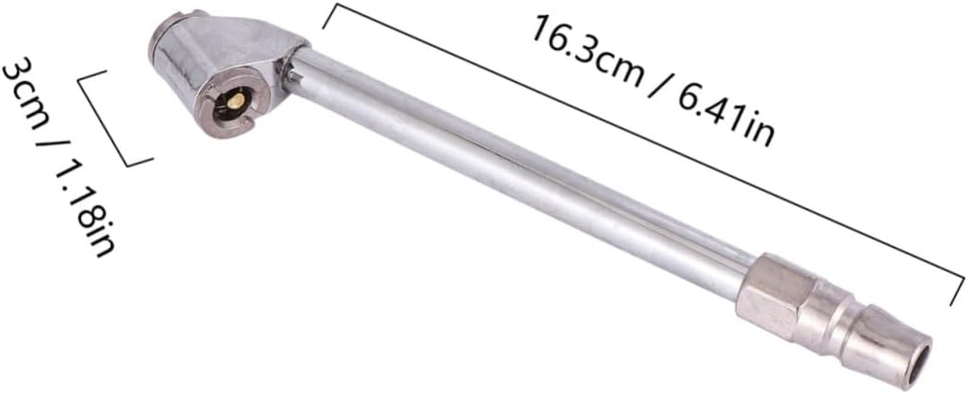 SOPOTUTU Multifunctional Tire Inflator Nozzle Adapter, Car and Bike Wheel Extension Connector, Portable Air Pump Inflation Head for Automotive and Motorcycle Use image number 5