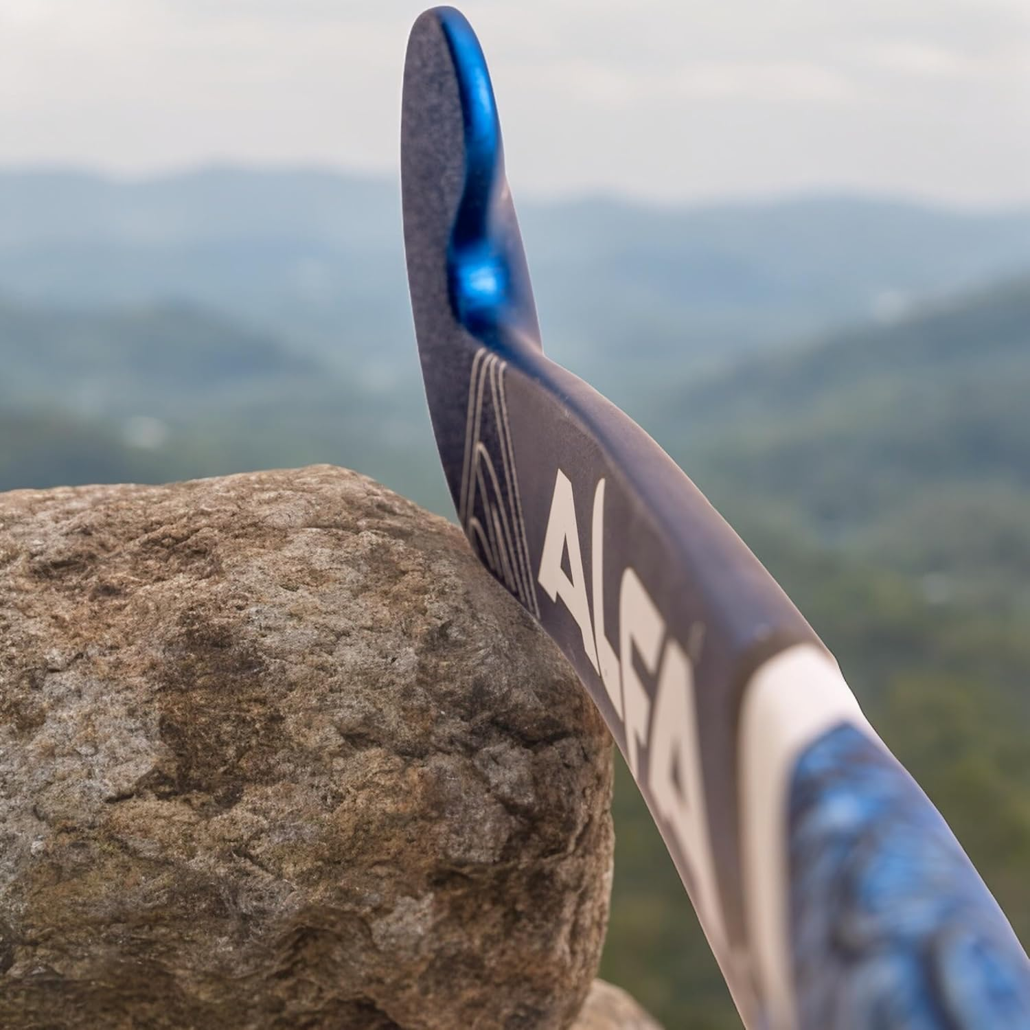 ALFA AX2 Hockey Stick | Color: Blue Spark | Size: 36.5" | Material: 25% Carbon, 10% Kevlar, 65% Glass Fibre | Gender: Unisex | Dual Core Hybrid Composite Stick | Scoop Bend for Drag Flicks image number 4