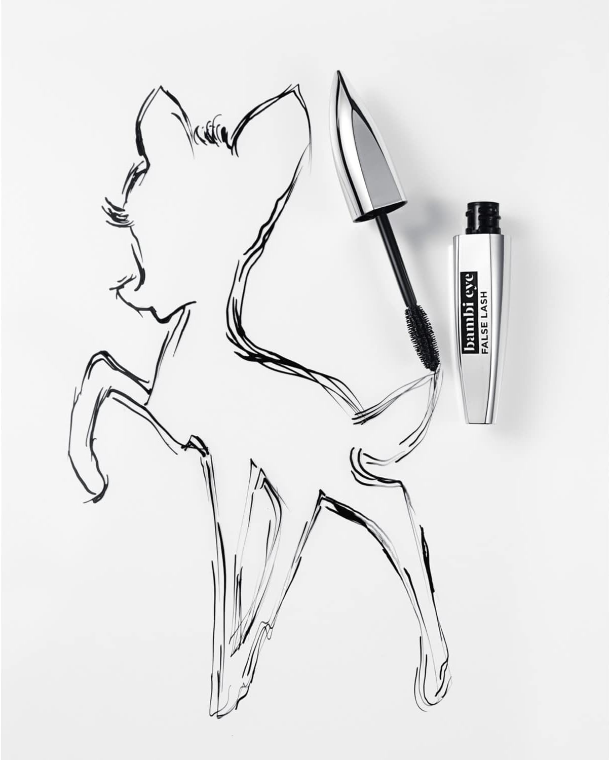 L'Oreal Paris False Lash Bambi Mascara Black, Black, 8.9 Ml image number 5